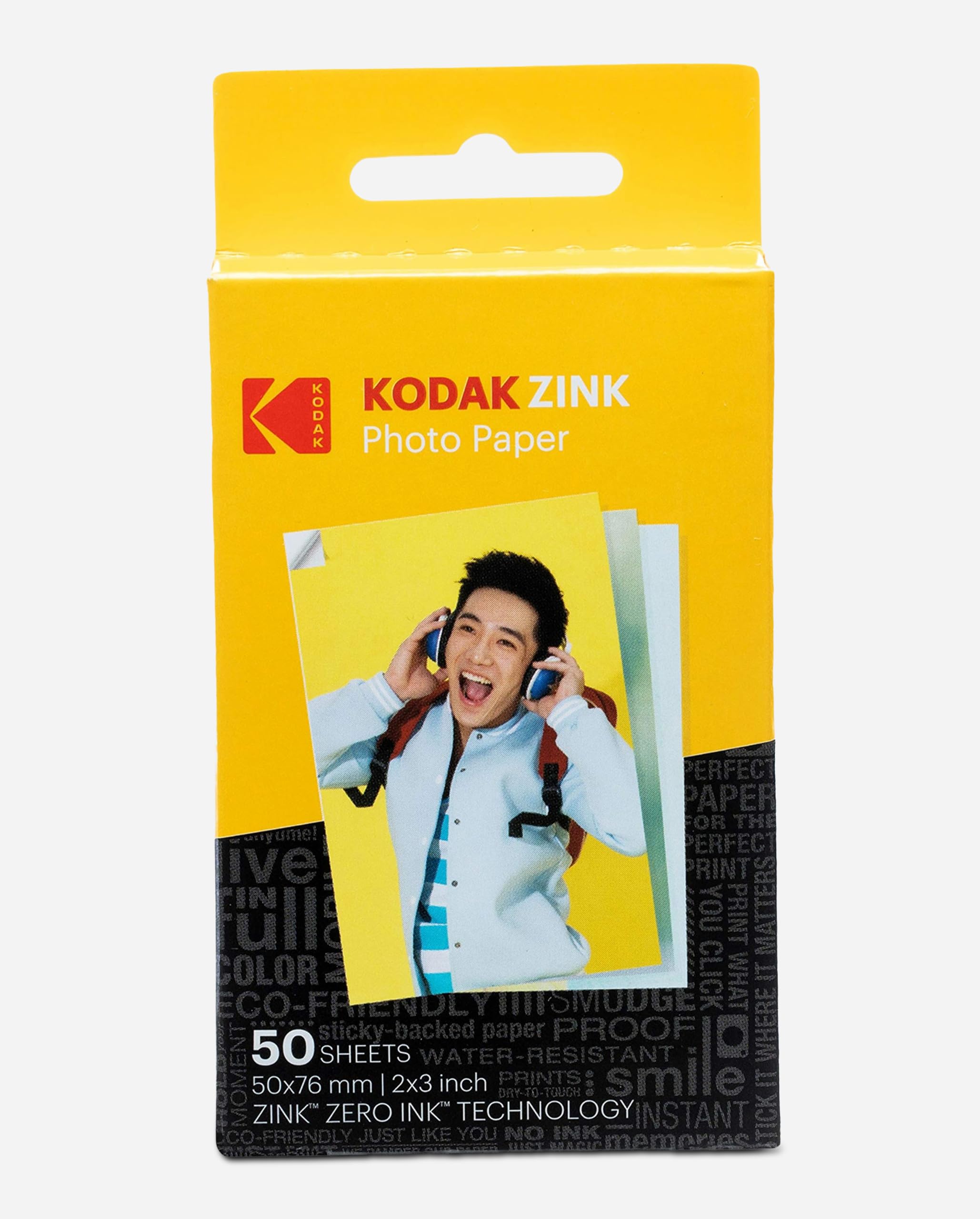 Amazon.co.jp: コダック ZINKフォトペーパー 2インチ x 3インチ KODAK